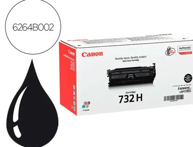 TONER CANON 732B HC LBP7780 NEGRO