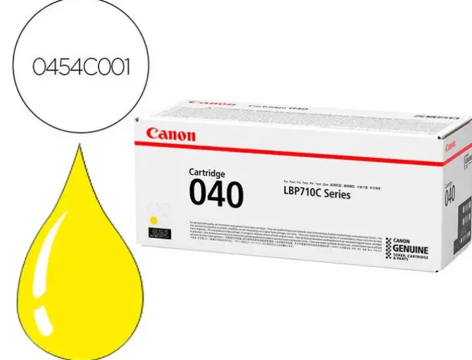TONER CANON 040Y LBP710 LBP712 AMARILLO