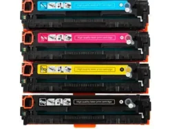 TONER COMPATIBLE CLOVER HP LASERJET CP2020 / CP2025 MULTIPACK NEGRO / AMARILLO / CIAN / MAGENTA