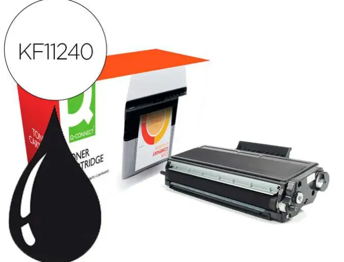 TONER COMPATIBLE Q-CONNECT BROTHER TN3480 HL-L5000 / L5100 / L5200 / L6300 / L6400 NEGRO 8000 PAGINAS