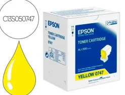 TONER EPSON C13S050747 AMARILLO 8 800 PAGINAS