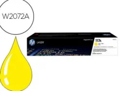 TONER HP 117A LASER COLOR 150A / 150NW / 178NW / 178NWG / 179FNW AMARILLO 700 PAGINAS