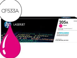 TONER HP 205A LASERJET M154A / 154NW / MFP M180N / 181FW MAGENTA 900 PAGINAS
