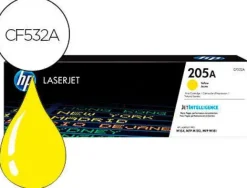 TONER HP 205A LASERJET M154A / 154NW / MFP M180N / 181FW AMARILLO 900 PAGINAS