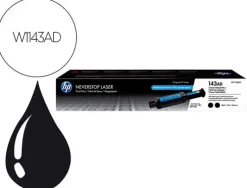 TONER HP 143AD NEGRO 2500 PAGINAS PACK DE 2 UNIDADES