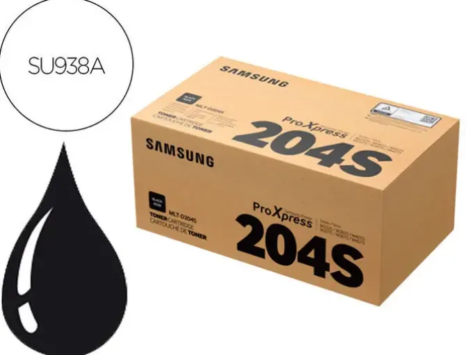 TONER HP SAMSUNG M3325 / M3375 / M3825 / M3875 NEGRO MLTD204S/ELS