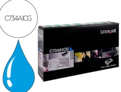 TONER LASER LEXMARK C734 CIAN 6000 PAGINAS
