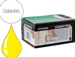 TONER LASER LEXMARK C540H1YG AMARILLO C540/ 2000 PAGINAS