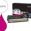 TONER LEXMARK LASER C746A1MG C746 / C748 MAGENTA 7000 PAGINAS