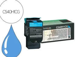 TONER LEXMARK LASER C540H1CG C540 / C543 / C544 / X543 / X544 CIAN 2000 PAGINAS