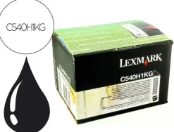 TONER LEXMARK LASER C540H1KG C540 / C543 / C544 / X543 / X544 NEGRO 2500 PAGINAS
