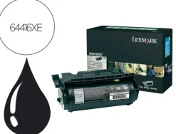 TONER LEXMARK LASER T644 64416XE NEGRO 32000 PAGINAS