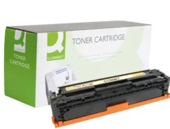 TONER Q-CONNECT COMPATIBLE HP CB542A COLOR LASER JET 1215/1515/1518 AMARILLO -1.400PAG-