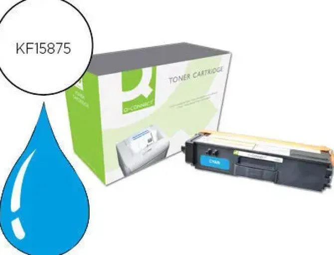 TONER Q-CONNECT COMPATIBLE BROTHER TN325C HL-4140CN / 4150CDN / 4570CDW / 4570CDWT / DCP 9055CDN CIAN 3.500 PAG