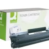 TONER Q-CONNECT COMPATIBLE HP CB436A LASERJET /P1505N/M1120MFP/M1522MFP/MFP -2.000PAG- NEGR0