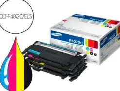 TONER SAMSUNG KIT CMYK CLP-320/325 CLX-3180/3185 NEGRO MAGENTA CIAN AMARILLO