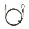 TOOQ CABLE SEGURIDAD NANO 2.5X6MM COMBINACION PORTATIL - COLOR GRIS