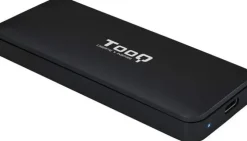 TOOQ CARCASA EXTERNA SSD M2 NVME PCIE USB-C - COLOR NEGRO