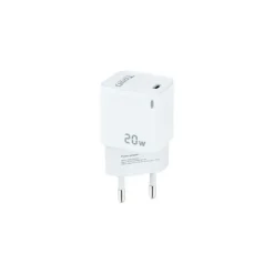 TOOQ CARGADOR DE PARED USB-C/PD 20W - COLOR BLANCO