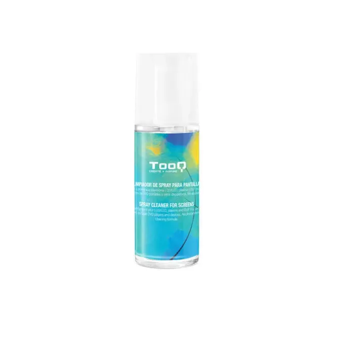 TOOQ KIT SPRAY LIMPIADOR PANTALLAS + PAÑO MICROFIBRA