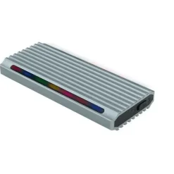 TOOQ SHINOBI CARCASA EXTERNA SSD M.2 NGFF/NVME USB-A 3.1 GEN2 RGB