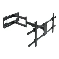 TOOQ SOPORTE DE PARED CON BRAZO ARTICULADO PARA TV DE 43-80 - GRAN ANGULAR - GIRATORIO E INCLINABLE - PESO MAX 50KG - VESA 800X400MM - COLOR NEGRO