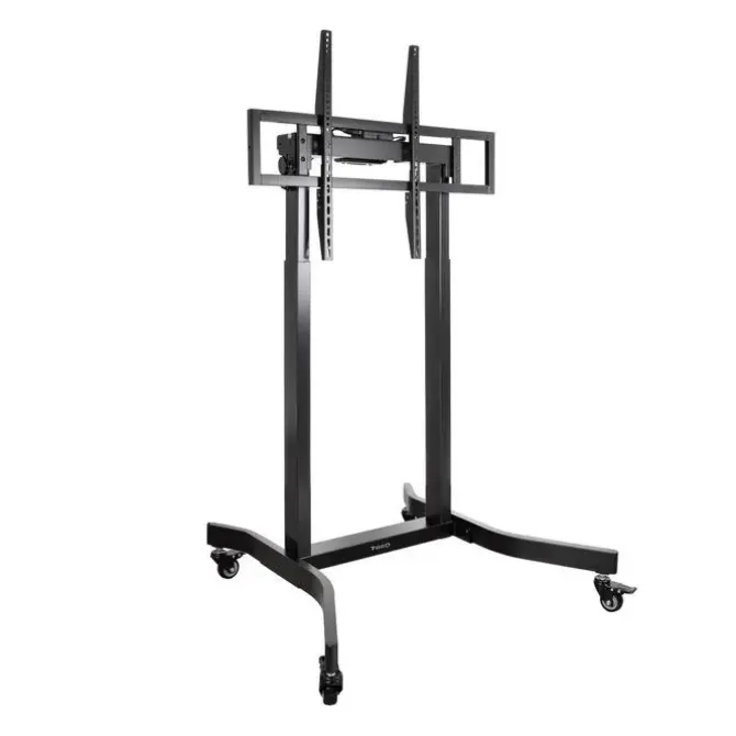 TOOQ SOPORTE SUELO RUEDAS ELECTRICO LUX 55-100 - COLOR NEGRO