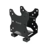 TOOQ SOPORTE VESA PARA MINI PC - 4 OPCIONES DE INSTALACION - PESO MAX 5KG - VESA 100X100 - COLOR NEGRO