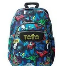 TOTTO MOCHILA ACUARELES GAME ADAPTABLE A CARRO MA04ECO021-2426N COLOR 0JI