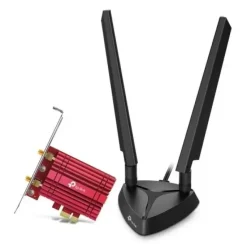 TP-LINK ARCHER TXE75E ADAPTADOR PCIE WIFI 6E AXE5400 BLUETOOTH 5.2 CON 2 ANTENAS DE ALTA GANANCIA