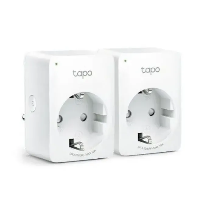TP-LINK MINI ENCHUFE INTELIGENTE WI-FI (2-PACK) - CONTROL REMOTO - PROGRAMABLE - MODO FUERA DE CASA