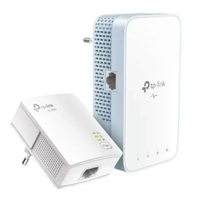 TP-LINK PACK DE ADAPTADORES POWERLINE GIGABIT AV1000 WIFI - 1000MBPS - ALCANCE HASTA 300M - GIGABIT ETHERNET