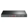 TP-LINK SWITCH 24 PUERTOS 10/100MBPS + 2 PUERTOS GIGABIT POE+ - NO GESTIONABLE - MODO AISLAMIENTO / PRIORIDAD - PLUG & PLAY