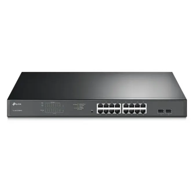 TP-LINK SWITCH EASY SMART JETSTREAM - 16 PUERTOS GIGABIT POE/POE+