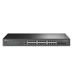 TP-LINK SWITCH GESTIONADO L2 24 PUERTOS GIGABIT + 4 SFP