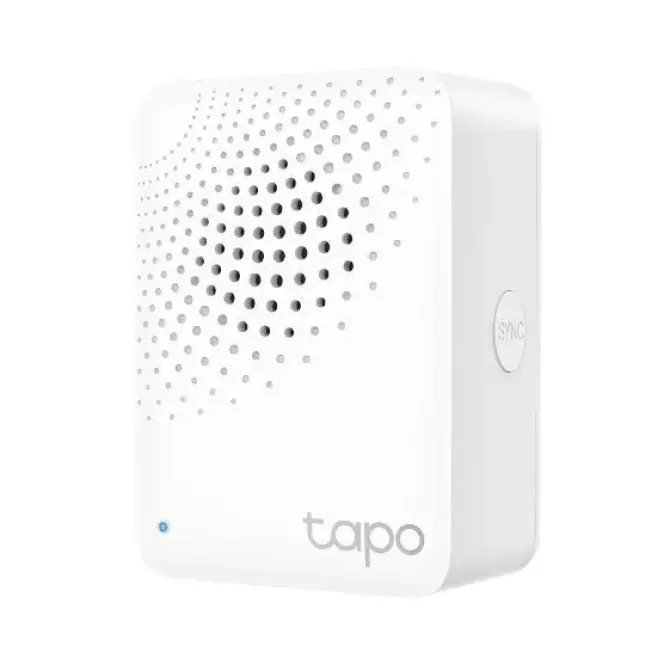 TP-LINK TAPO H100 HUB INTELIGENTE - HASTA 64 DISPOSITIVOS - ALARMA Y TIMBRE INTELIGENTES - BAJO CONSUMO