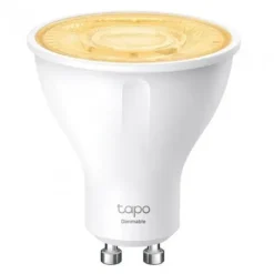 TP-LINK TAPO L610 BOMBILLA INTELIGENTE WI-FI REGULABLE GU10 350LM - LUZ CALIDA 2700K - CONTROL DE VOZ - CONTROL REMOTO - AHORRO DE ENERGIA