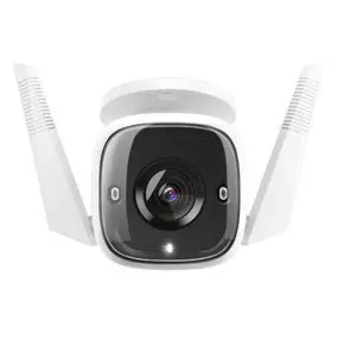 TP-LINK TAPO TC65 CAMARA DE SEGURIDAD WIFI 2K+3MP EXTERIOR - VISION NOCTURNA - DETECCION DE MOVIMIENTO - ALARMA DE LUZ Y SONIDO - AUDIO BIDIRECCIONAL