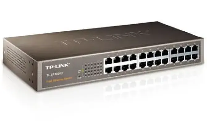 TP-LINK TL-SF1024D SWITCH 24 PUERTOS A 10/100MBPS