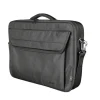 TRUST ATLANTA MALETIN PARA PORTATIL HASTA 15.6 - FABRICADO CON MATERIALES RECICLADOS - COMPARTIMENTO EXTERIOR - ACOLCHADO - COLOR NEGRO