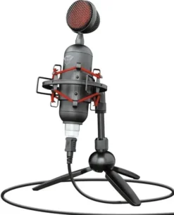 TRUST GAMING GXT 244 BUZZ MICROFONO USB PARA STREAMING - CABLE 1.80M - COLOR NEGRO