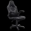 TRUST GXT 703 RIYE SILLA GAMING - REPOSABRAZOS - RUEDAS DE NYLON - PISTON DE GAS CLASE 4 - BASE METAL - PESO MAX. 140KG - COLOR NEGRO