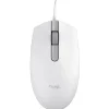 TRUST TM101 ECO RATON USB 1200DPI - FABRICADO CON 50% DE PLASTICOS RECICLADOS - 3 BOTONES - USO AMBIDIESTRO - CABLE DE 1.60M - COLOR BLANCO