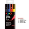 UNIBALL POSCA PC3M/4C BASIC POSCA 4COLORES 0,9 A 1,3MM U182634672