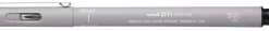 UNI-BALL ROTULADOR CALIBRADO UNI PIN - PUNTA BRUSH POLIACETAL - TINTA RESISTENTE AL AGUA Y A LA LUZ - COLOR GRIS CLARO