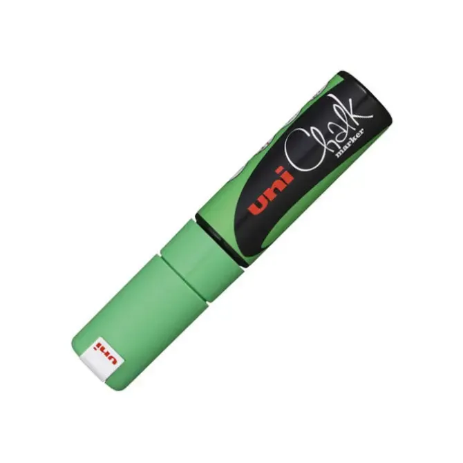 UNIBALL ROTULADOR UNI CHALK 8MM VERDE PWE8K0500 MAK119239