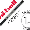 UNI-BALL SIGNO BROAD BOLIGRAFO DE GEL - PUNTA DE ACERO INOXIDABLE 1 MM. - TRAZO 0.60 MM. APROX. - TINTA GEL - SUJECION DE CAUCHO - COLOR NEGRO - CAJA DE 12 UD
