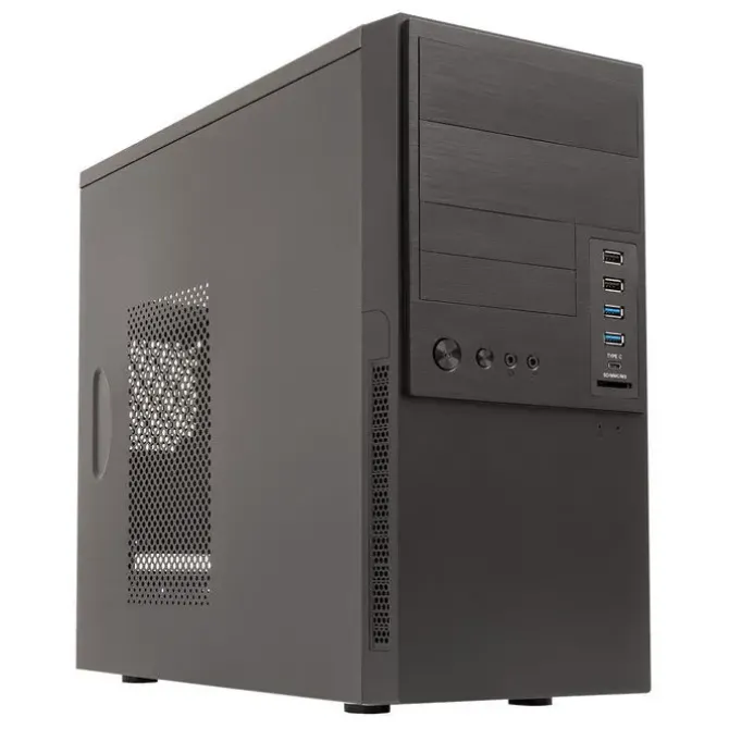 UNYKACH CAVIAR 6K CAJA MICRO ATX - TAMAÑO DISCO SOPORTADO 3.5, 2.5 - USB-A 3.2/2.0, AUDIO, LECTOR DE TARJETAS
