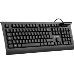 UNYKACH KB918 TECLADO USB CON LECTOR INTELIGENTE DE TIPO PC/SC 2.0 COMO DNIE O TARJETA SANITARIA - IDIOMA PORTUGUES - COLOR NEGRO