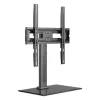 UNYKACH SOPORTE DE MESA PARA TV DE 23-60 - BASE DE VIDRIO TEMPLADO - PESO MAX 40KG - VESA 400X400MM - COLOR NEGRO